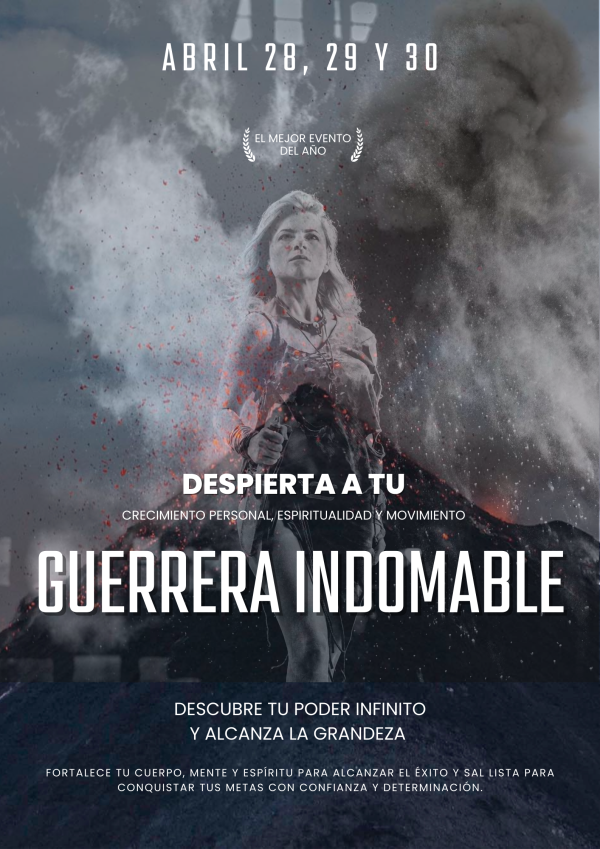 Preinscripción Despierta a tu GUERRERA INDOMABLE